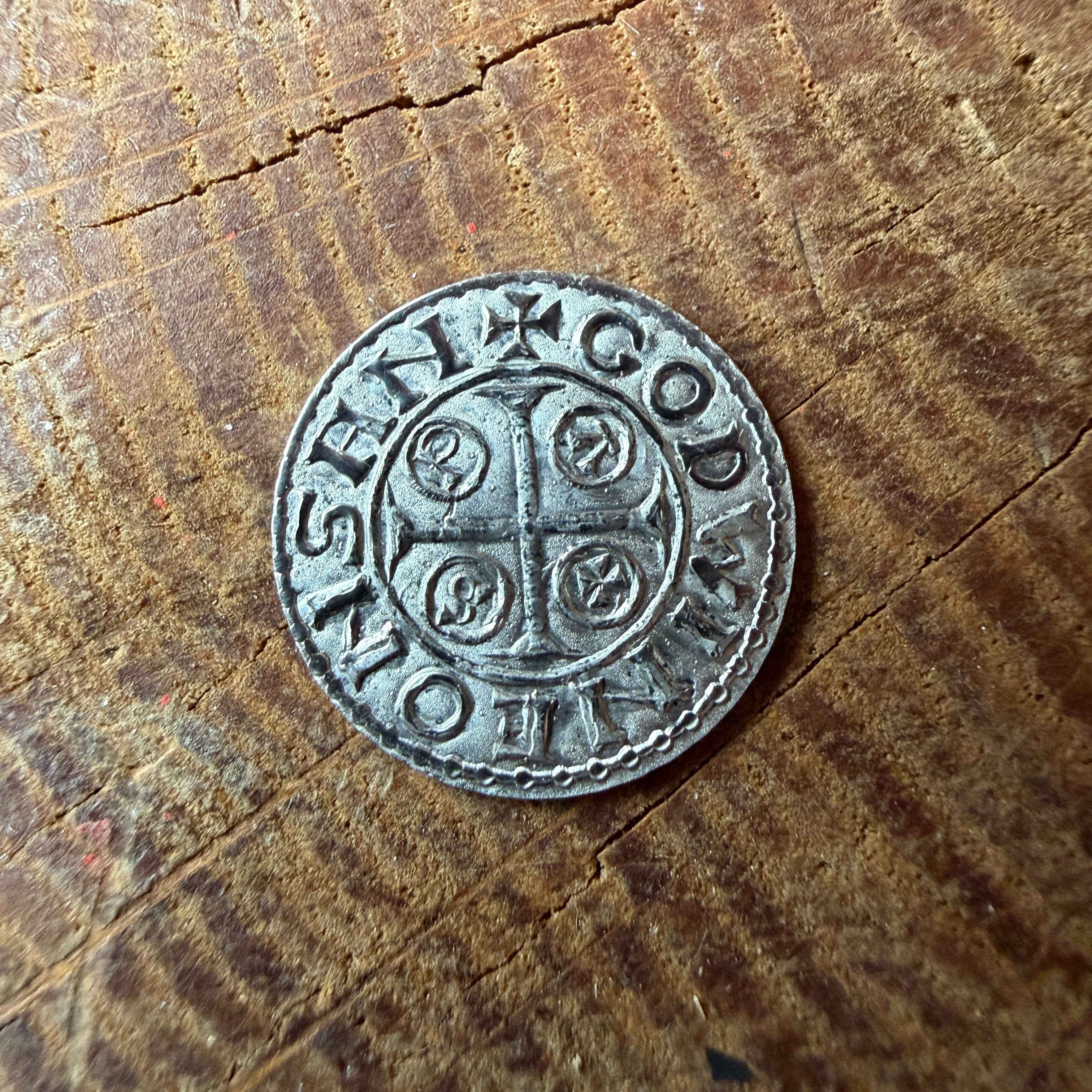William I PAXS Penny - Hammered Reproduction