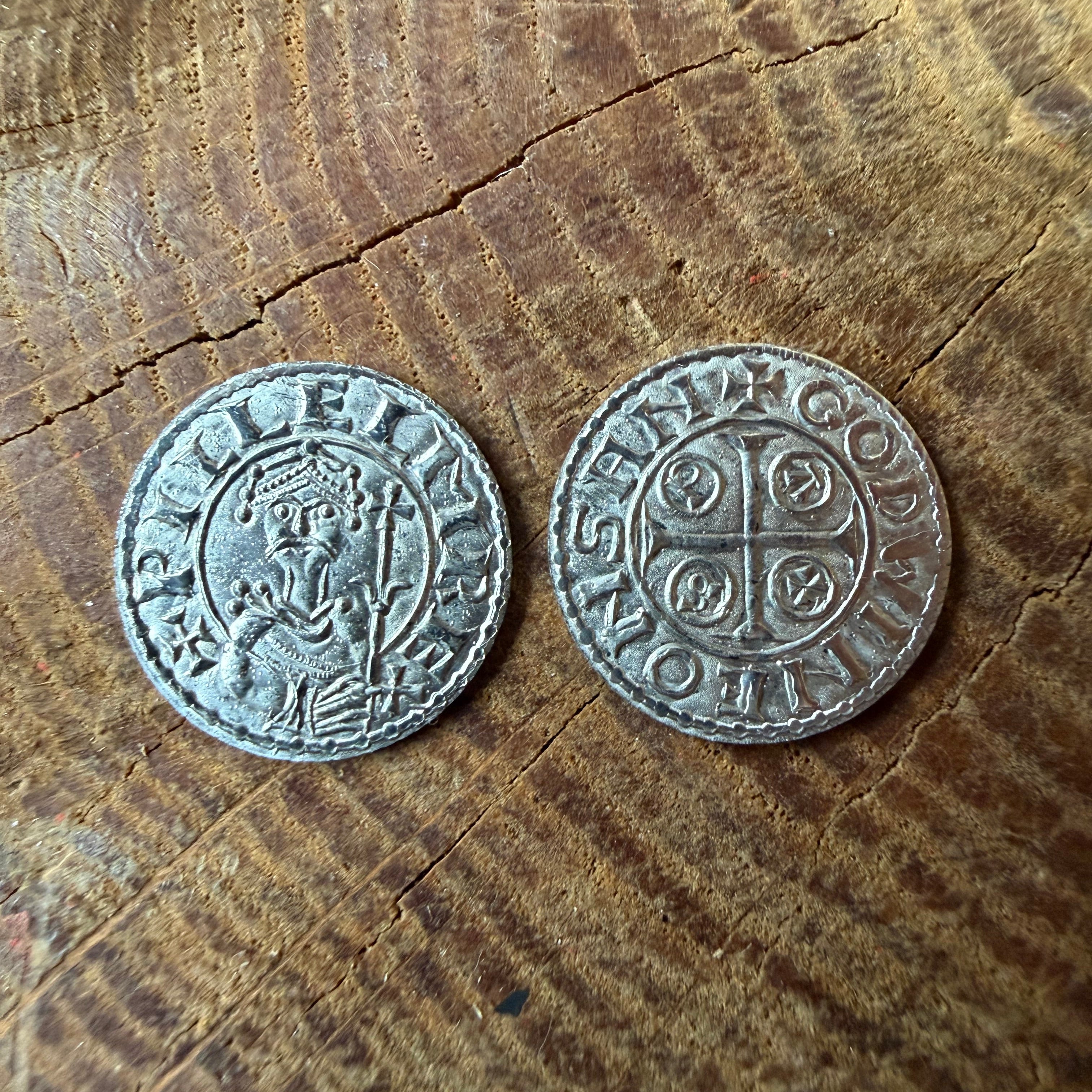 William I PAXS Penny - Hammered Reproduction