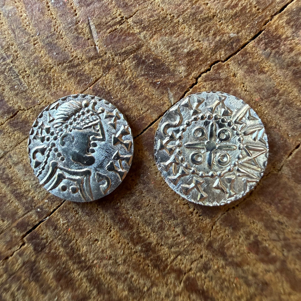 Anglo Saxon Sceat - PADA Type III - Hammered Reproduction