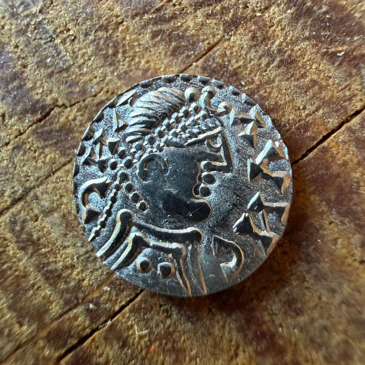 Anglo Saxon Sceat - PADA Type III - Hammered Reproduction