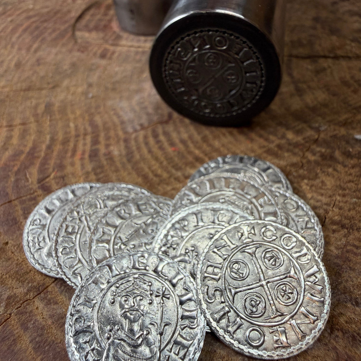 William I PAXS Penny - Hammered Reproduction