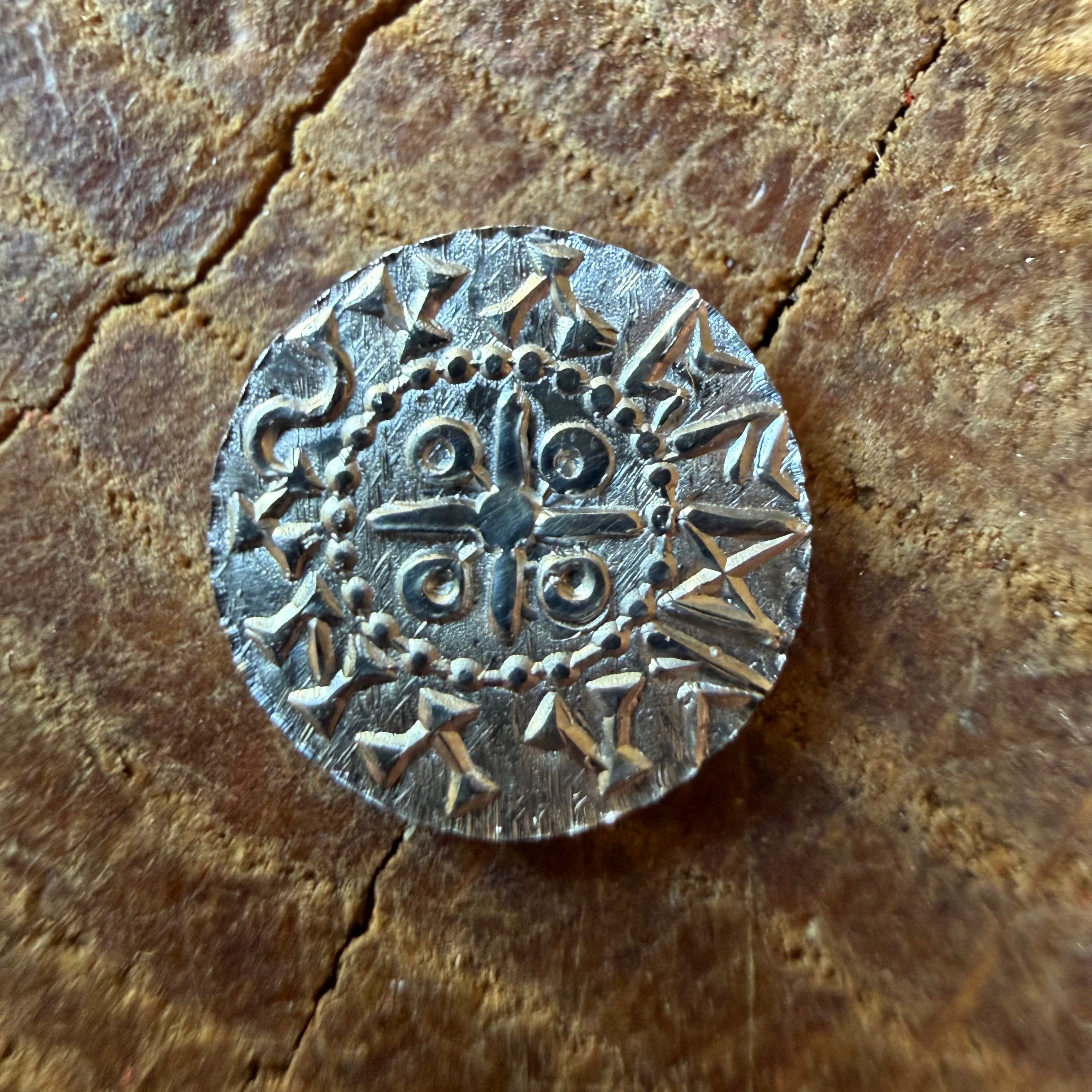 Anglo Saxon Sceat - PADA Type III - Hammered Reproduction