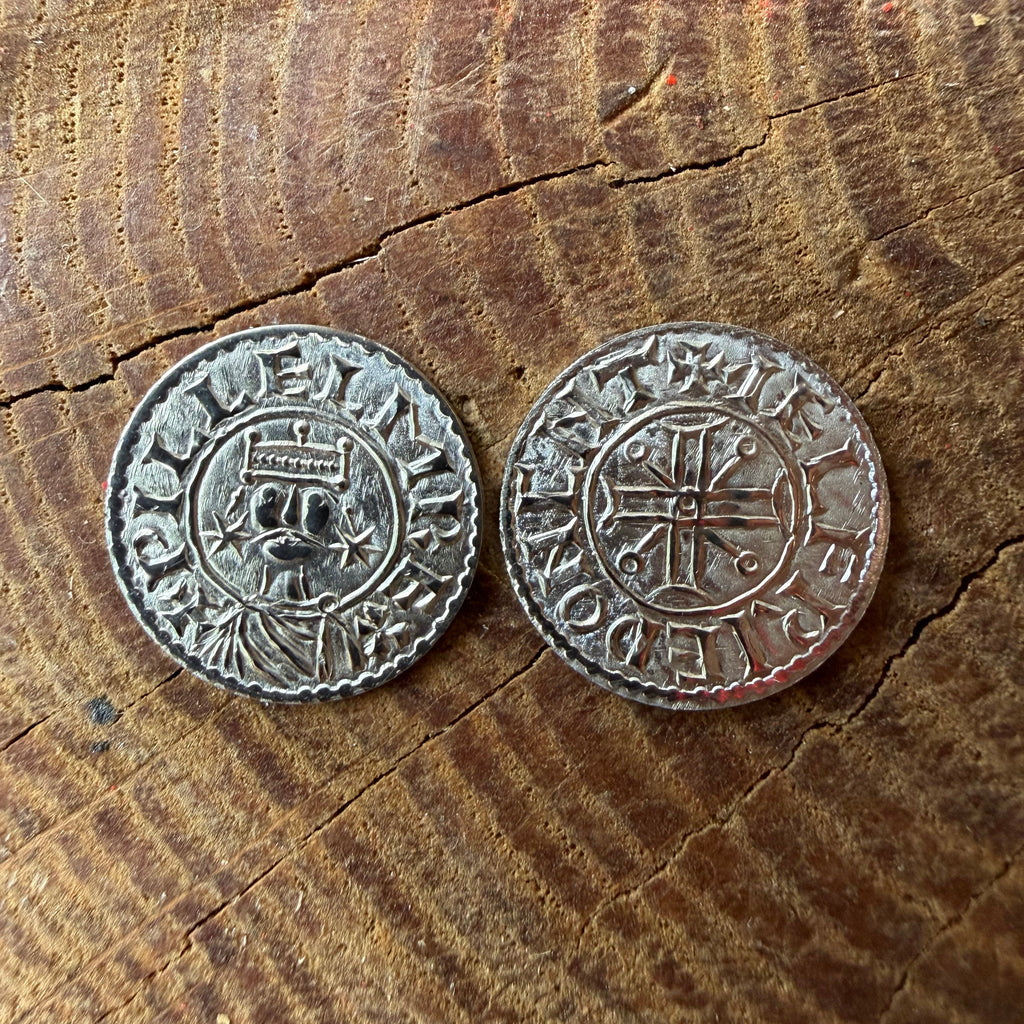 William II Penny - Hammered Reproduction
