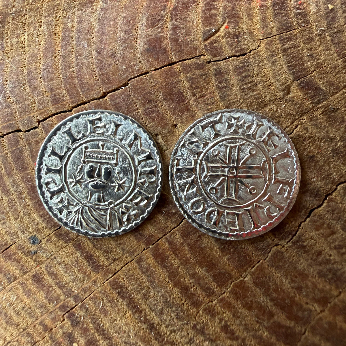 William II Penny - Hammered Reproduction