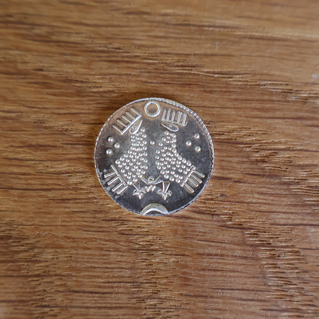 Hedeby Trade Coin - Hammered reproduction - Fine Silver