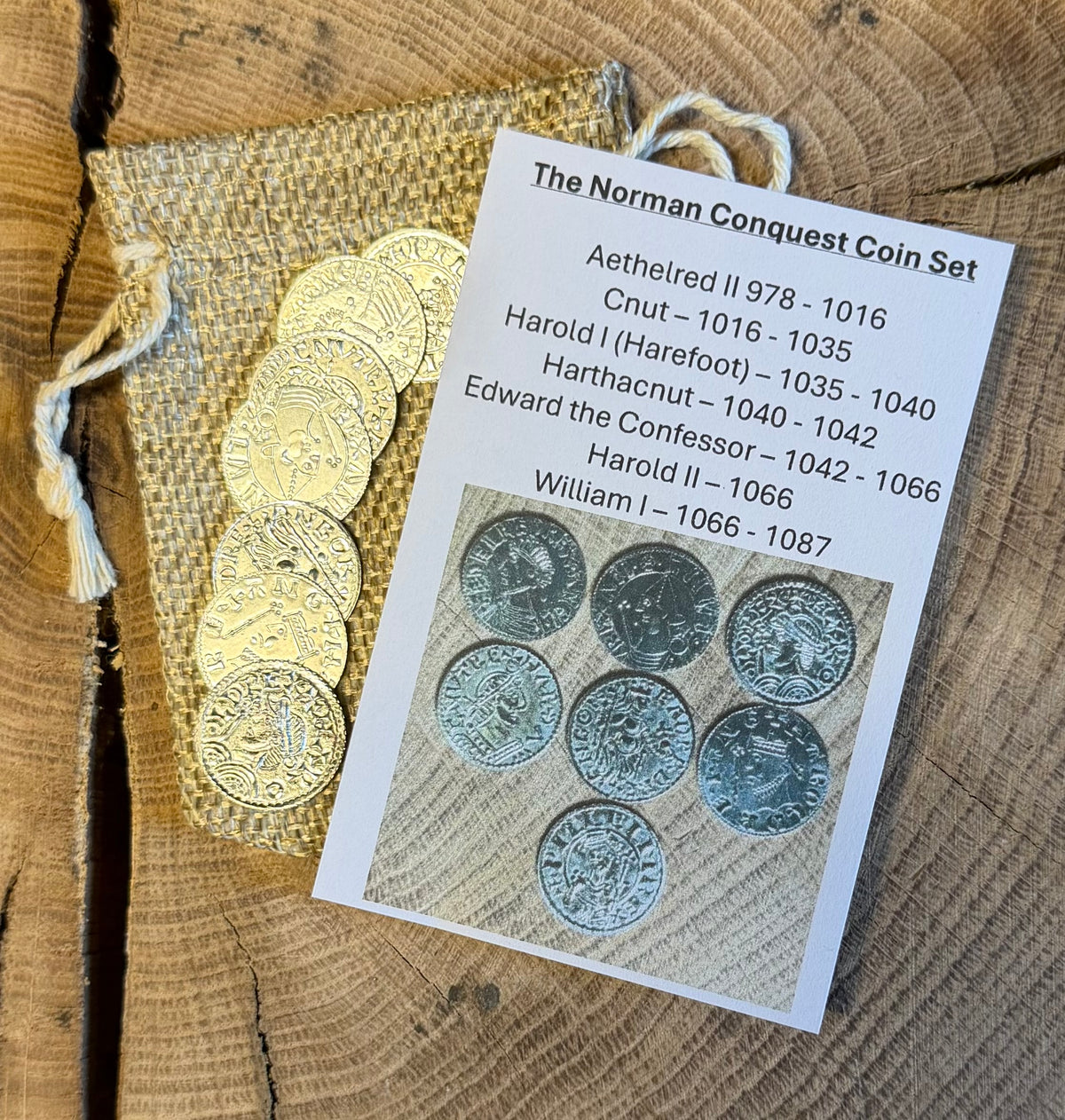 The Norman Conquest - reproduction coin set