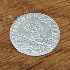 Henry II Tealby Penny - Hammered Reproduction - Sterling Silver