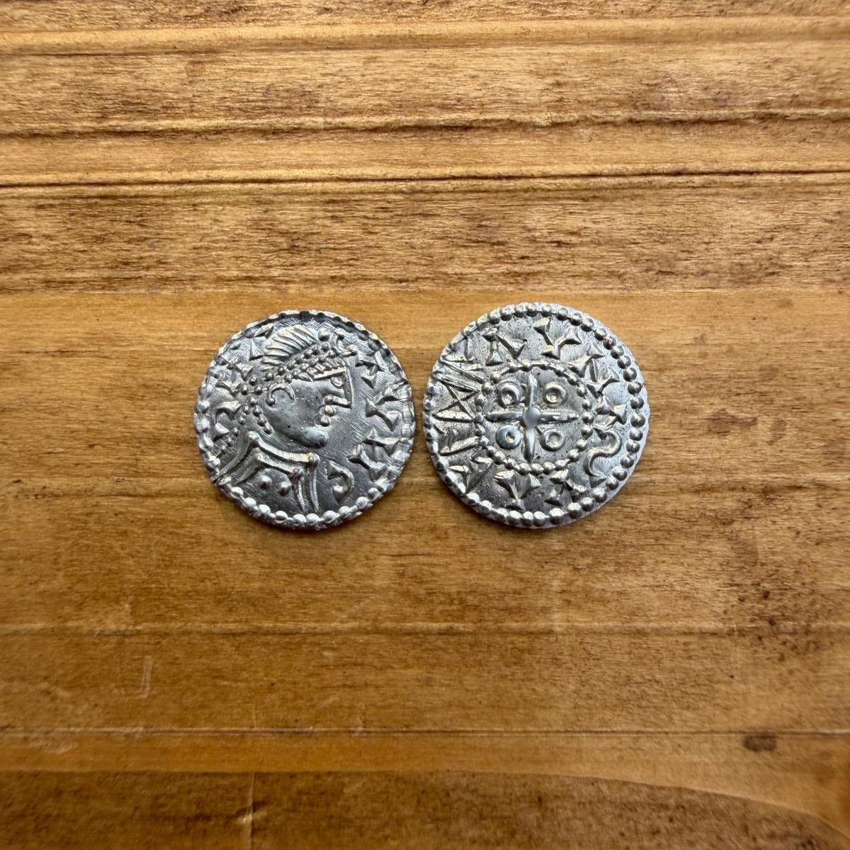 Anglo Saxon Sceat - PADA Type III - Hammered Reproduction