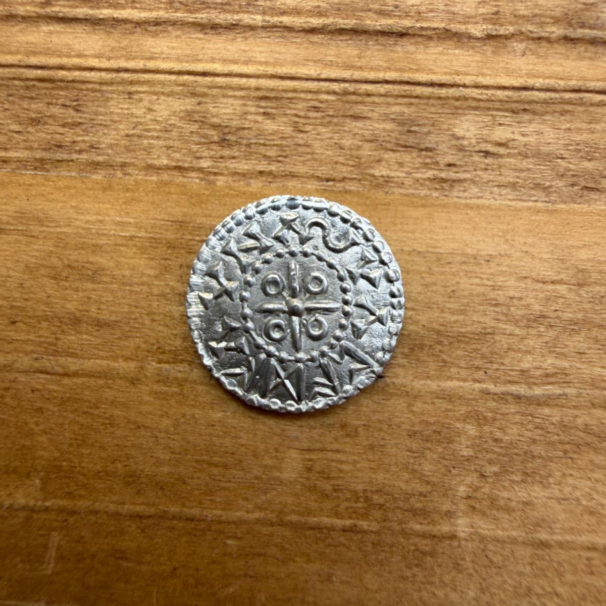 Anglo Saxon Sceat - PADA Type III - Hammered Reproduction