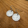 Aethelred II Reproduction Coin Earrings