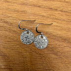 Eleanor of Aquitaine Reproduction Coin Earrings