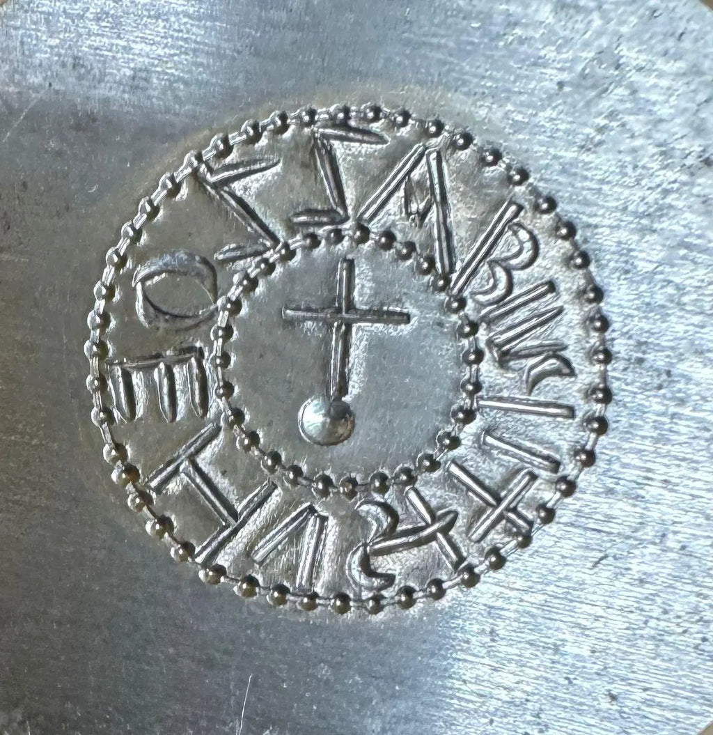 Eadbald of Kent Thrymsa - Hammered reproduction