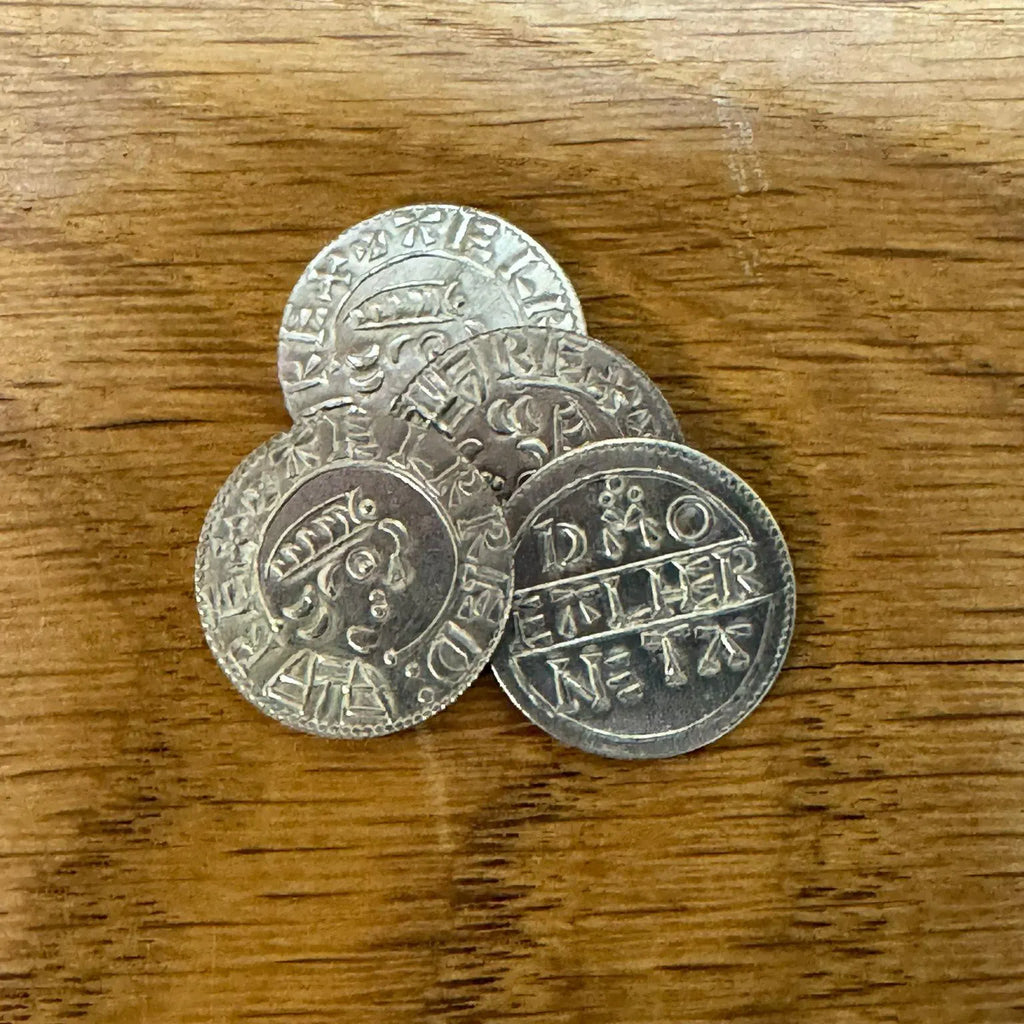 Alfred The Great Lunette Penny - Hammered Reproduction