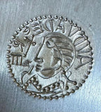Eadbald of Kent Thrymsa - Hammered reproduction