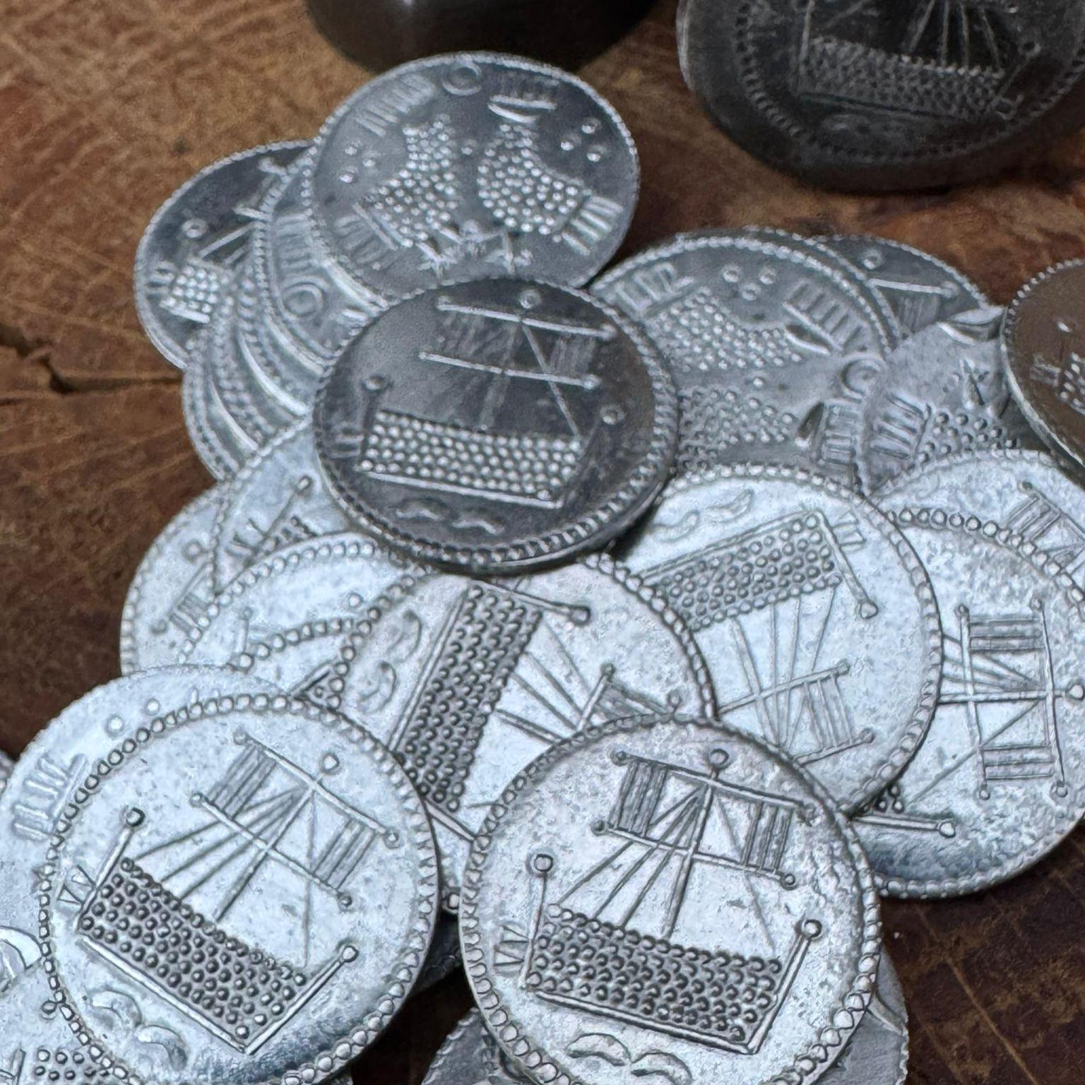 Hedeby Trade Coin - Hammered reproduction