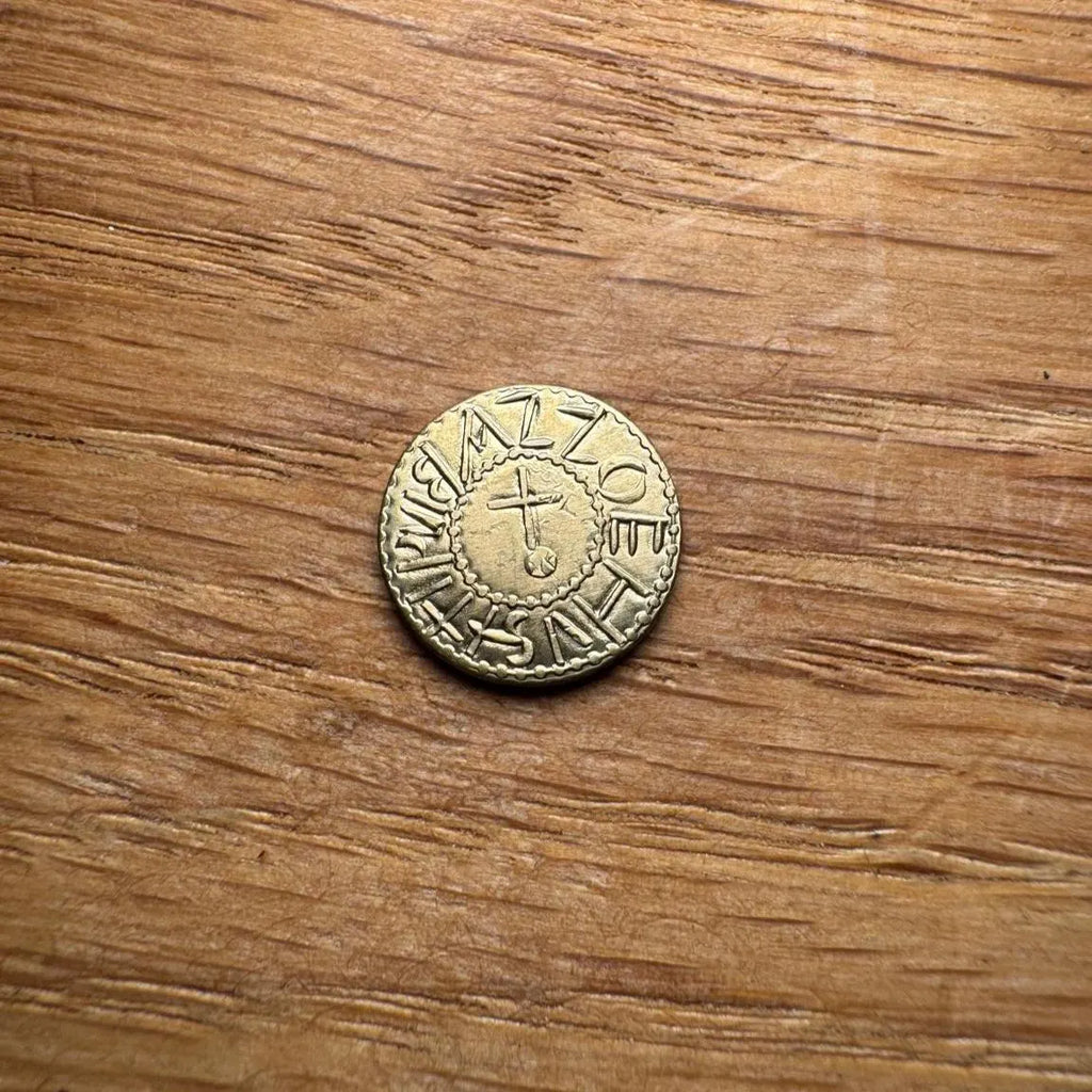 Eadbald of Kent Thrymsa - Hammered reproduction
