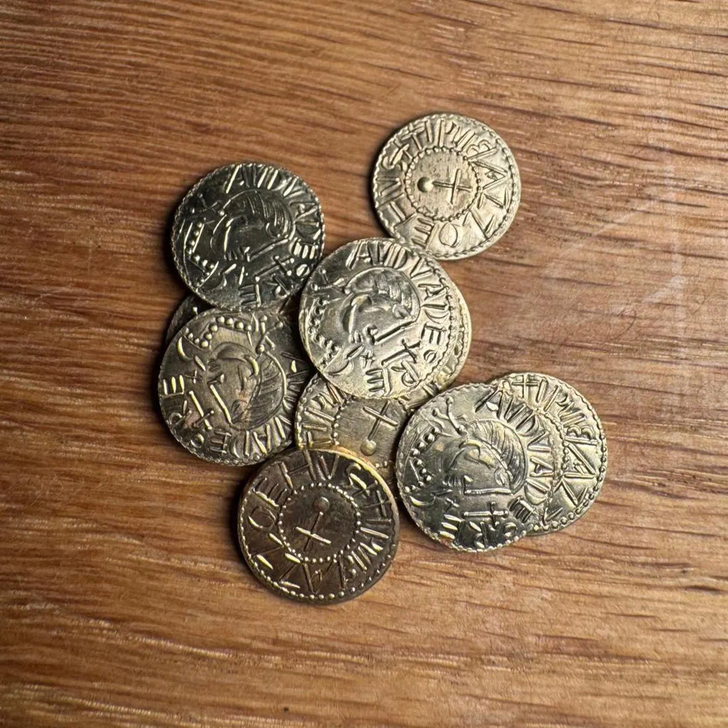 Eadbald of Kent Thrymsa - Hammered reproduction