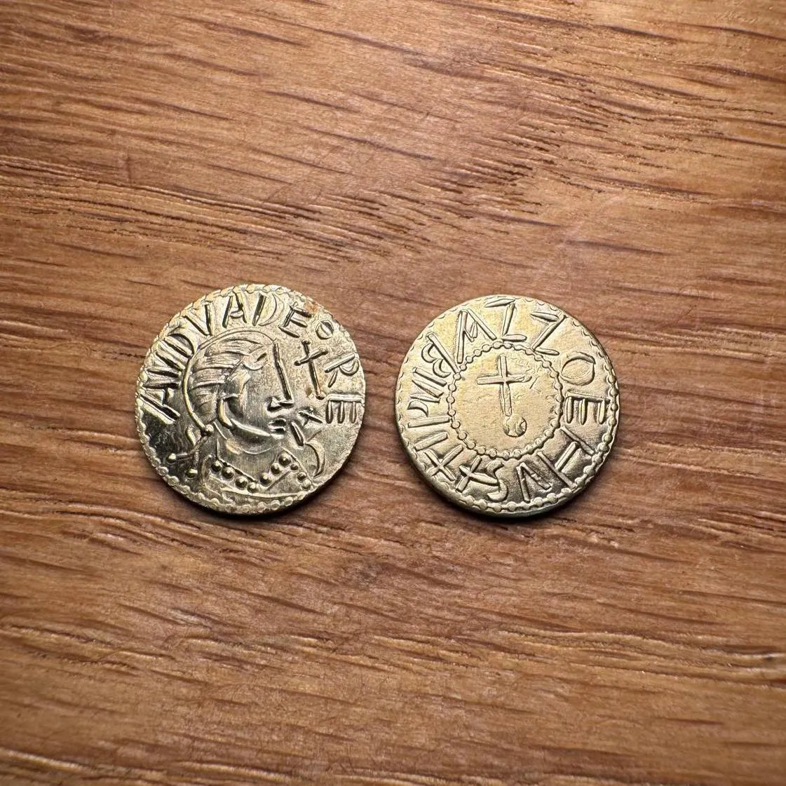 Eadbald of Kent Thrymsa - Hammered reproduction