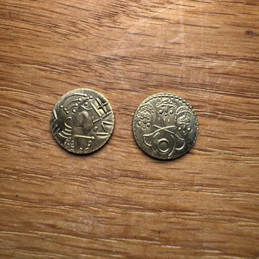 Two Emperors type Thrymsa - Hammered reproduction
