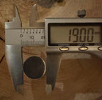 100 - 19mm x 0.65mm Pewter Coin Blanks