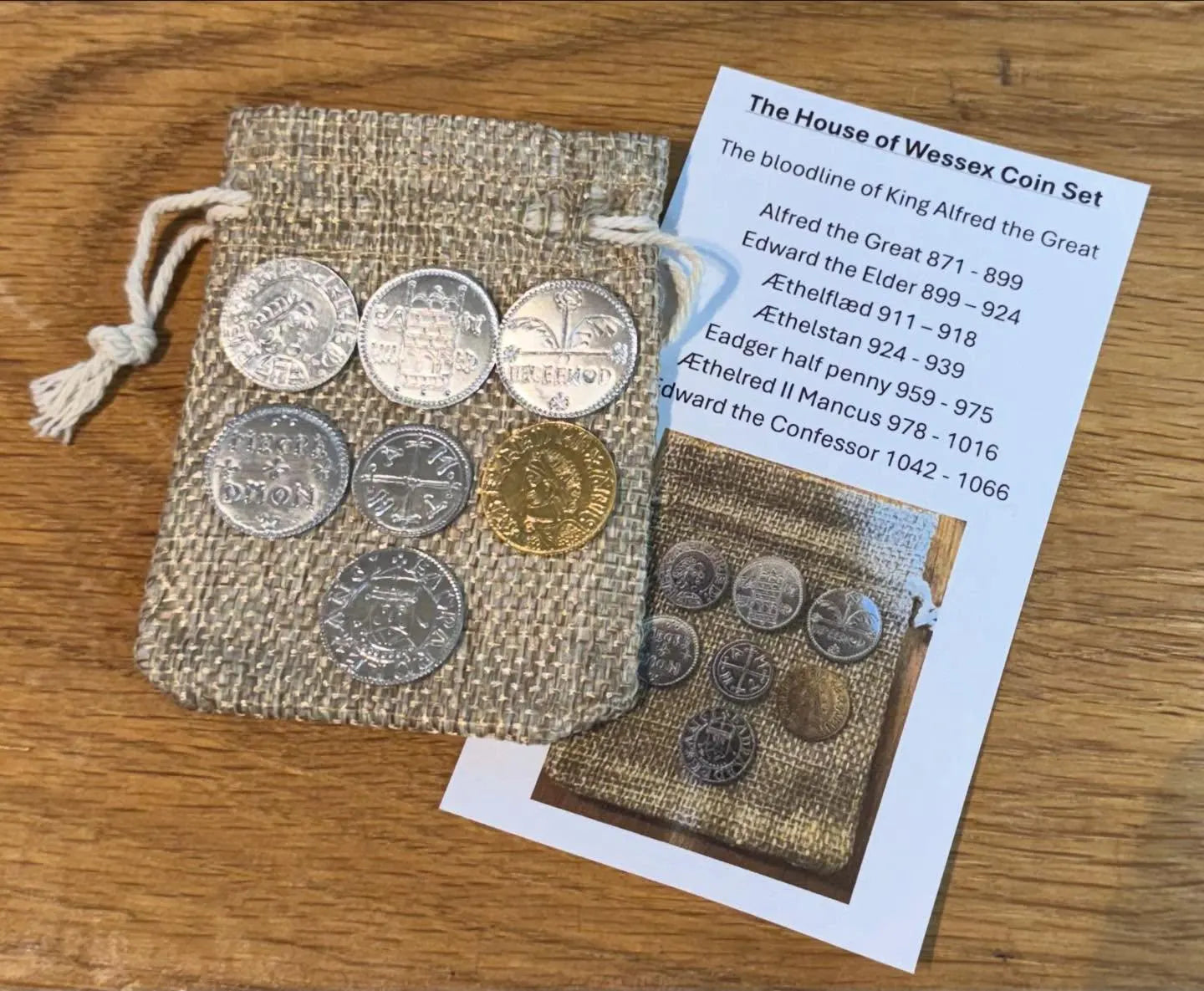 The House of Wessex reproduction coin set