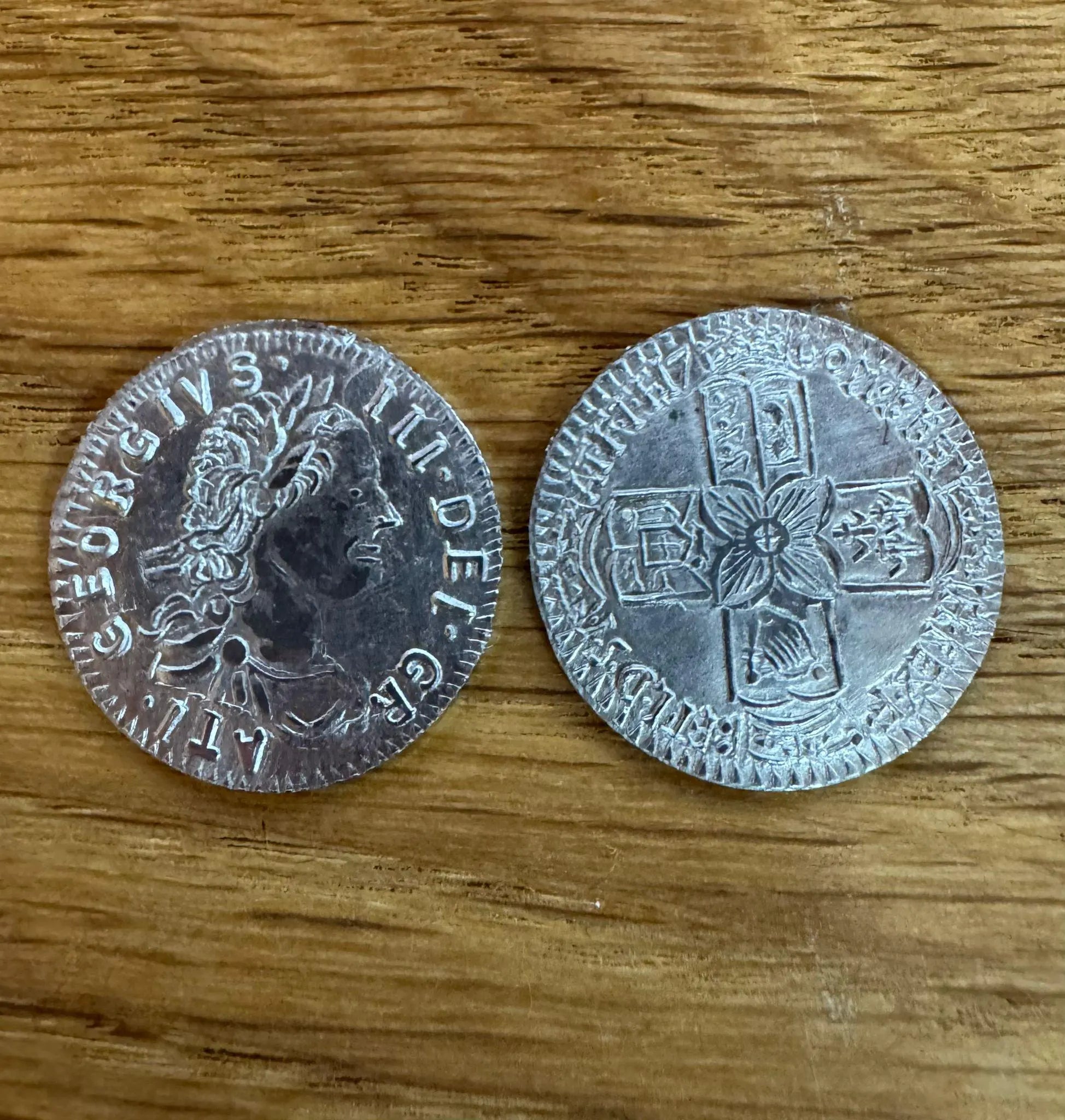 King George III Shilling - Reproduction coin