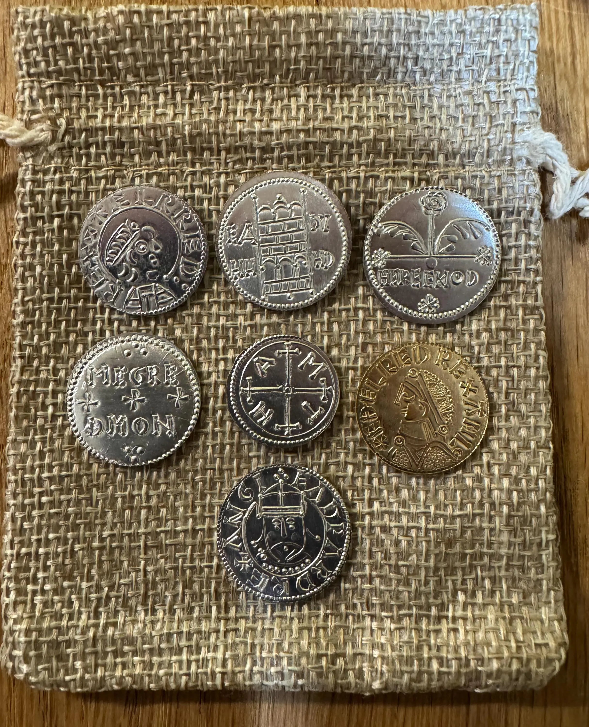 The House of Wessex reproduction coin set