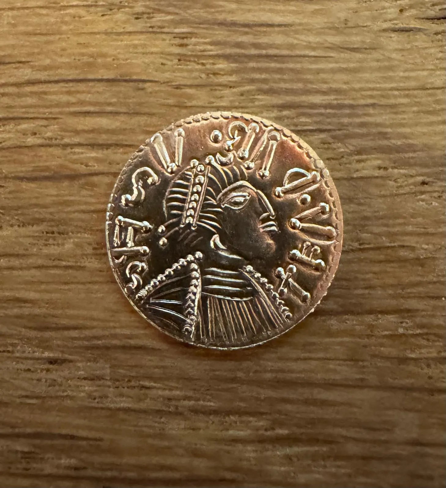 Liudhard Medalet coin - Reproduction