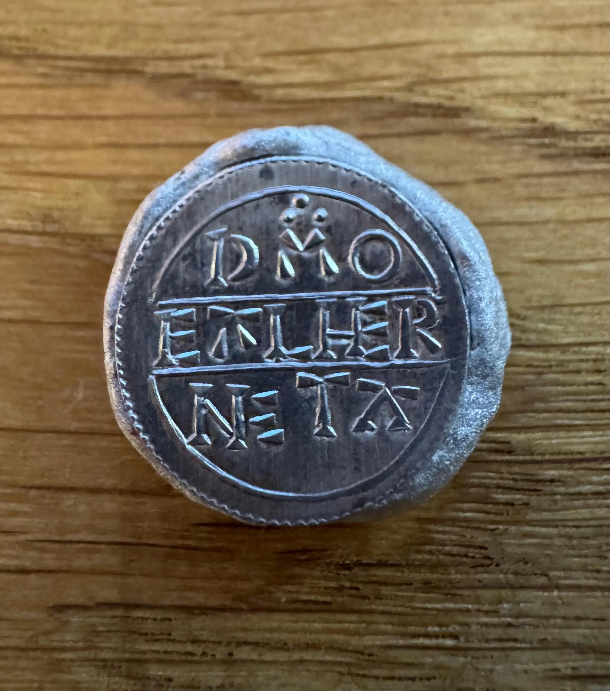 King Alfred Penny Trading Weight - Reproduction