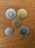 100 Years War reproduction coin set