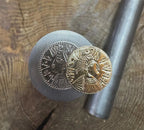 Liudhard Medalet Reproduction Coin Earrings