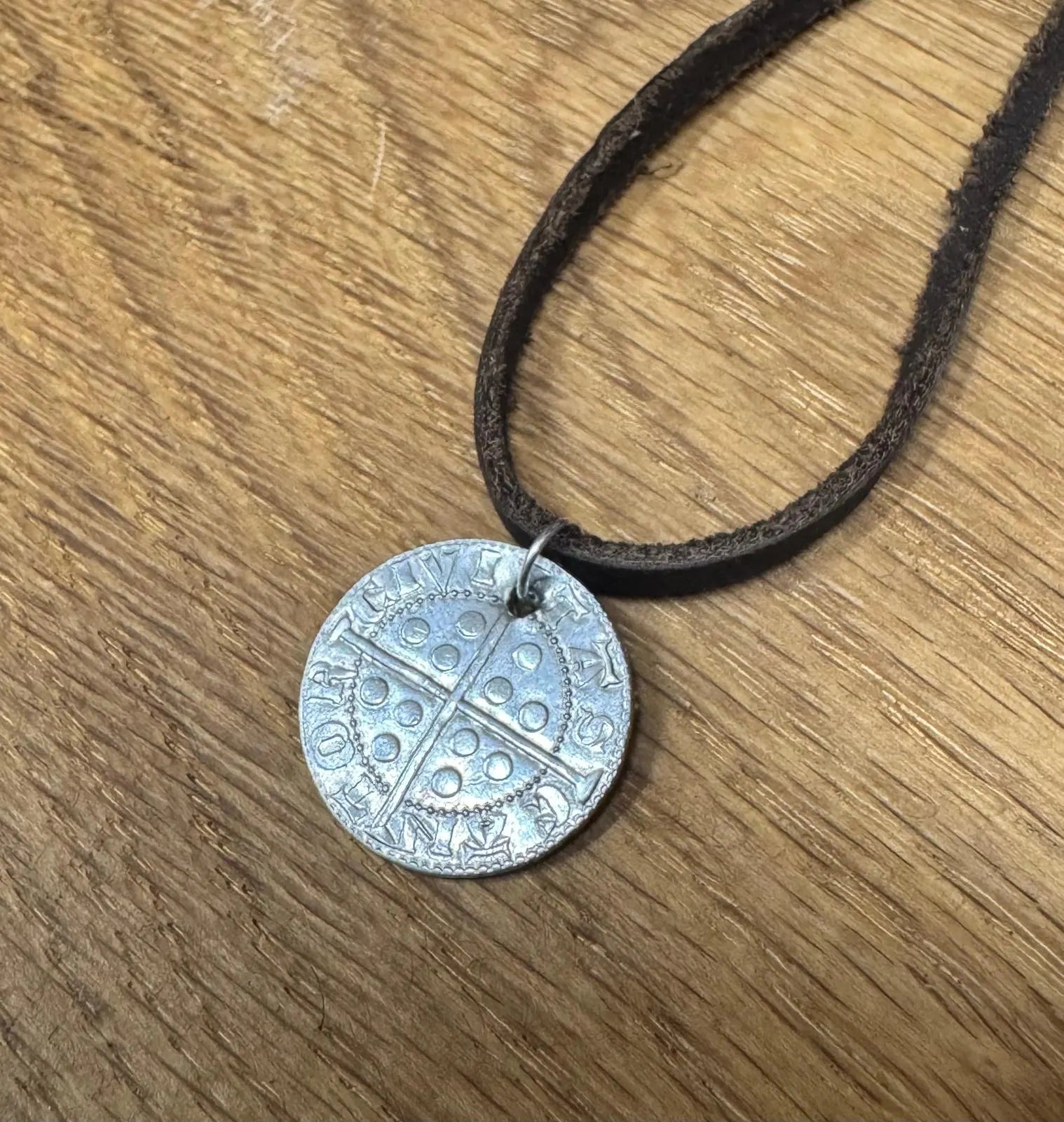 Edward I Reproduction Hammered Coin Pendant