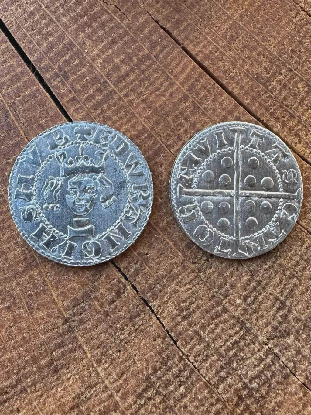 Edward I Reproduction Hammered Coin Pendant