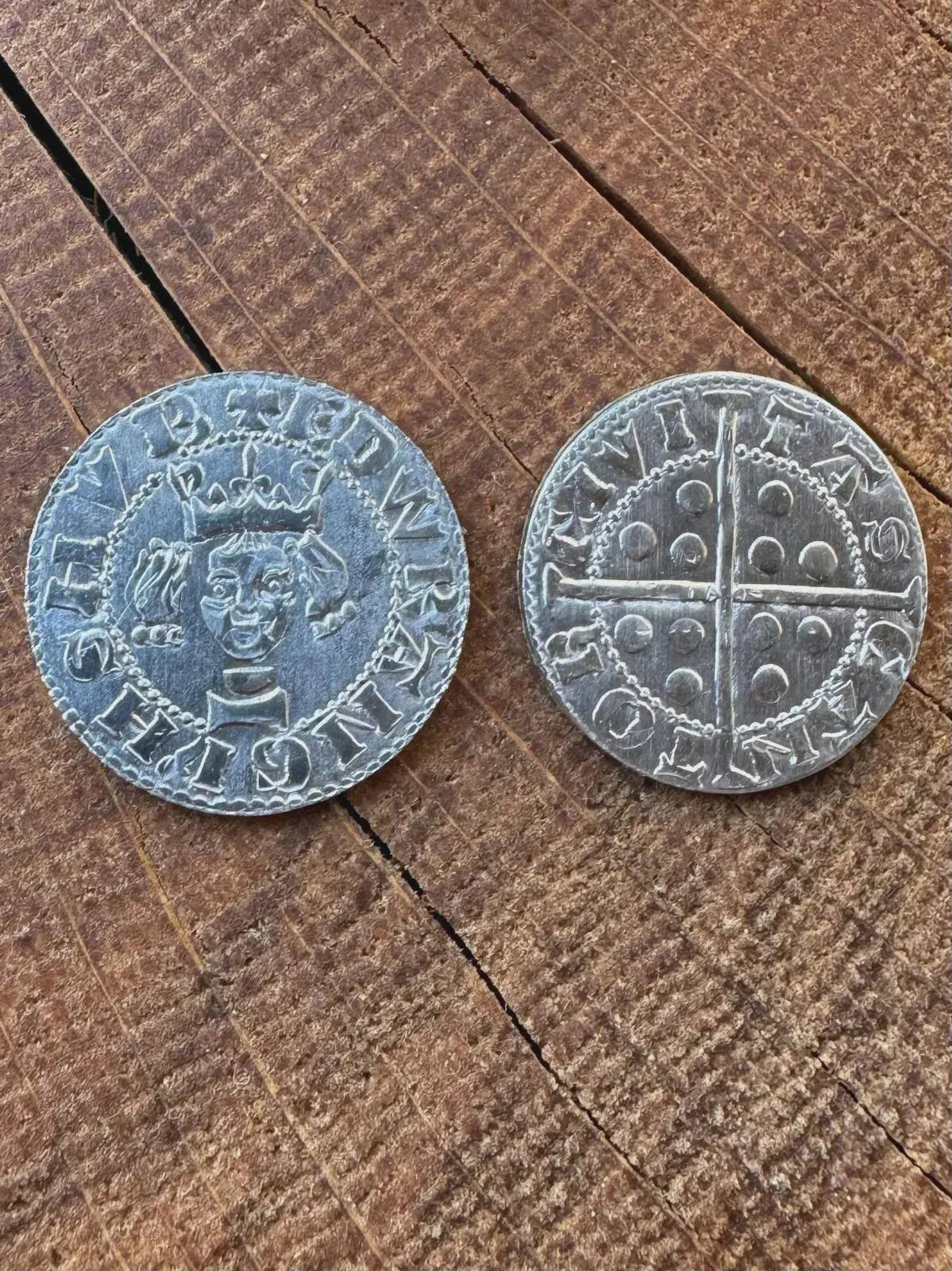 Edward I Reproduction Hammered Coin Pendant